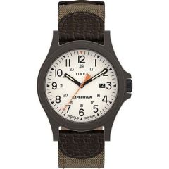 Timex Expedition Acadia Watch Brown Natural Dial Brown Strap-small image