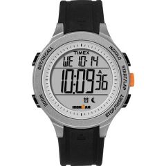 Timex Ironman Essential 30Lap Unisex Watch BlackGreyOrange-small image