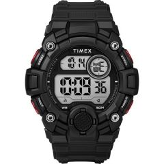 Timex MenS AGame Dgtl 50mm Watch BlackRed-small image