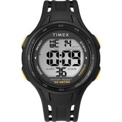 Timex Dgtl 45mm MenS Watch BlackYellow Case Black Strap-small image