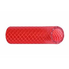 Trident Marine X 50 Boxed Reinforced Pvc Fda Hot Water Feed Line Hose Drinking Water Safe Translucent Red-small image