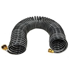 Trident Marine Coiled Wash Down Hose w/Brass Fittings - 15&#39;-small image