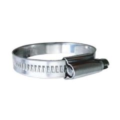 Trident Marine 316 Ss NonPerforated Worm Gear Hose Clamp 1532 Band 34 Ndash 118 Clamping Range 10Pack Sae Size 10-small image