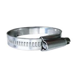 Trident Marine 316 Ss NonPerforated Worm Gear Hose Clamp 1532 Band 114 Ndash 134 Clamping Range 10Pack Sae Size 20-small image