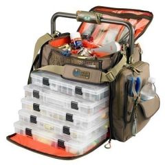 Wild River Frontier Lighted Bar Handle Tackle Bag W5 Pt3700 Trays-small image