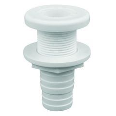 Attwood White Plastic ThruHull Fitting 118 Inner Diameter-small image