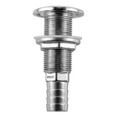 Attwood Stainless Steel ThruHull Standard Straight Barbed 34 Inner Diameter-small image