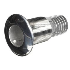Attwood Stainless Steel ThruHull Standard Straight Barbed 112 Inner Diameter-small image