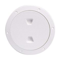 Beckson 6 NonSkid ScrewOut Deck Plate White-small image