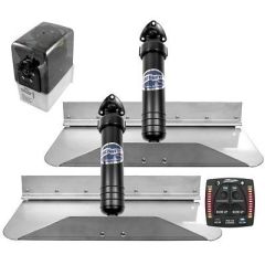 Bennett Marine 18x9 Hydraulic Trim Tab System WOne Box Indication-small image