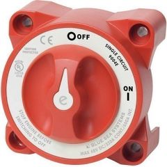 Blue Sea 9004e ESeries Battery Switch Single Circuit OnOff WAlternator Field Disconnect-small image