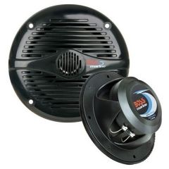 Boss Audio Mr50b 525 Round Marine Speakers Pair Black-small image