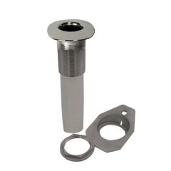 CE Smith Screwless Flush Mount Rod Holder 0 Degree Black Liner No Logo-small image