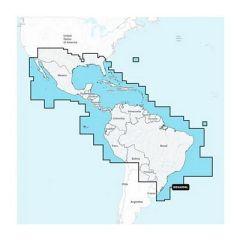 Garmin Navionics Nssa004l Mexico, The Caribbean To Brazil Inland Coastal Marine Chart-small image
