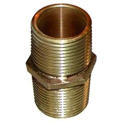 Groco Bronze Pipe Nipple 1 Npt-small image