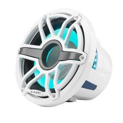 Jl Audio M6 10 Marine InfiniteBaffle Subwoofer WGloss White Sport Grille Transflective Led Lighting M610ibSGwgwI4-small image