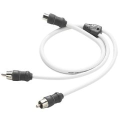Jl Audio 2 Channel Marine Audio YAdaptor 1 Female Jack To 2 Male Plugs XmdWhtaicy1f2m-small image