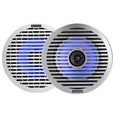 Kicker Km614fl 65 Low Profile Coaxial Marine Speakers WRgb Lighting 4Ohm, White-small image