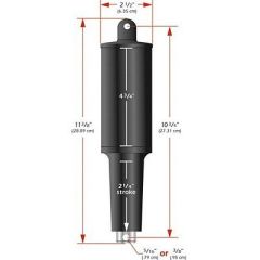 Lenco 101xd Extreme Duty Actuator 12v 214 Stroke 516 Hardware-small image