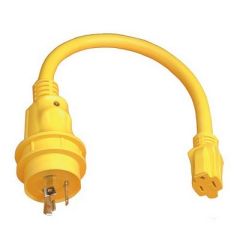 Marinco Pigtail Adapter 15a Female To 30a Male-small image