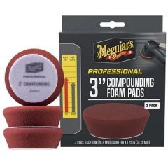 MeguiarS Professional 3 Compound Foam Pads 3Pack-small image