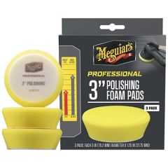 MeguiarS Professional 3 Polishing Foam Pads 3Pack-small image