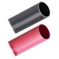 Pacer Battery Cable Heavy Wall Heat Shrink Tubing 1 X 3 BlackRed 2Pieces Combo Pack-small image