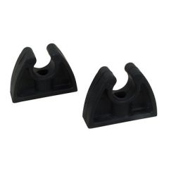 Perko Pole Storage Clips Black Pair-small image