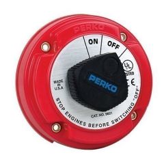 Perko Medium Duty Battery Disconnect Shut OffOn 250 Amp Continuous, 1232vdc-small image
