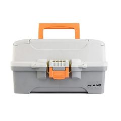 Plano TwoTray Tackle Box Light GreyDark Grey-small image