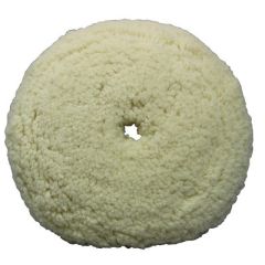 Presta White Wool Aggressive Cutting Pad-small image