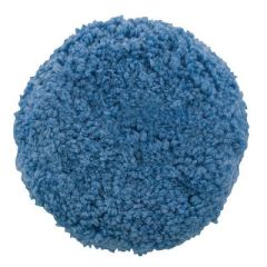 Presta Blue Blended Wool Medium Cutting Pad 9 ScrewOn Pad-small image