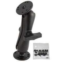Ram Mount 15 Ball Marine Electronic Rugged Use Surface Mount FGarmin Echo 200, 500c 550c-small image