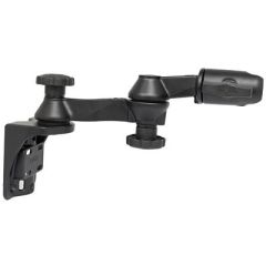 Ram Mount Vertical Mounting Base WDouble 6 Swing Arm Swivel Single Socket F15 Balls-small image