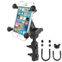 Ram Mount XGrip Phone Mount WMotorcycle BrakeClutch Reservoir Base-small image