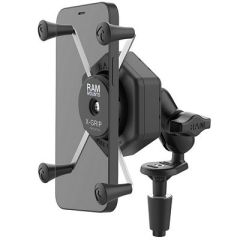 Ram Mount Ram XGrip Large Phone Mount WVibeSafe Fork Stem Base Short-small image