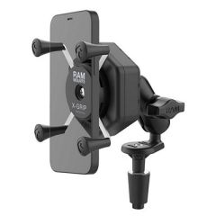 Ram Mount Ram XGrip Phone Mount WVibeSafe Fork Stem Base Short-small image