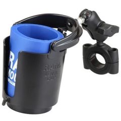 Ram Mount Torque 118 112 Diameter HandlebarRail Base WB Size 1 Ball, Short Arm Level Cup-small image