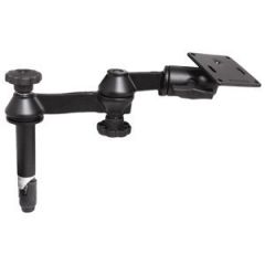 Ram Mount Double Swing Arm W4 Male No Female TelePole Vesa Plate-small image