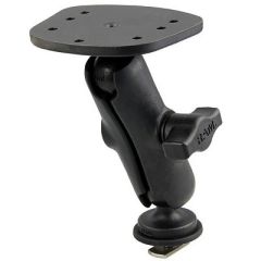 Ram Mount Ram Track Ball Mount With Marine Electronic Plate For The Eagle Cuda, Fisheasy, Humminbird Piranha Lowrance X4-small image