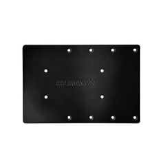 Sea Brackets 12 Straight Trolling Motor Plate FGarmin Force Kraken Black-small image