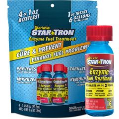Star Brite StarTron Enzyme Fuel Treatment Classic Gas Formula Contains 4 1 Oz Bottles-small image