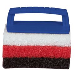 Star Brite MultiTexture Scrub Pad Kit WInterchangeable Handle 3 Pads-small image