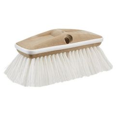 Star Brite Deluxe White Stiff Heavy Duty 8 Brush Head WBumper Dual Connection-small image