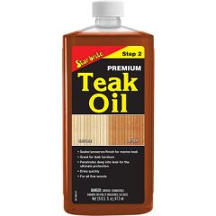 Star Brite Premium Golden Teak Oil 16 Oz-small image