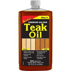 Star Brite Premium Golden Teak Oil 32 Oz-small image
