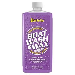 Star Brite Boat Wash Wax Heavy Duty Concentrate Blueberry Scent 16 Oz-small image