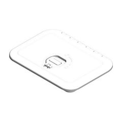 SeaDog Triple Lock Rectangular Marine Hatch 10 X 14 White-small image