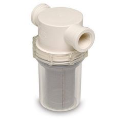 Shurflo By Pentair 34 Raw Water Strainer WBracket Fittings 50 Mesh Screen-small image