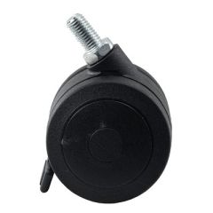Springfield 5Legged Deck Base Caster Replacement 75mm WBrake Urethane-small image